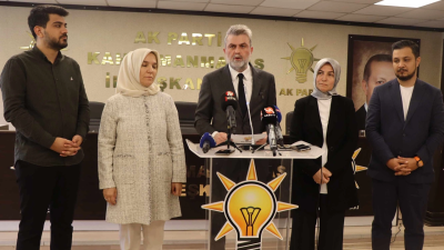 AK Parti Kahramanmaraş il başkanlığı İsrail'in Gazze'ye uyguladığı ambargo ile