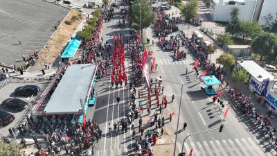 29 Ekim Cumhuriyet Bayramı’nın 100. yılı şehir protokolü ve vatandaşların