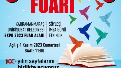 Onikişubat Belediyesi, ev sahipliğini yaptığı EXPO 2023 kapsamında 4-12 Kasım