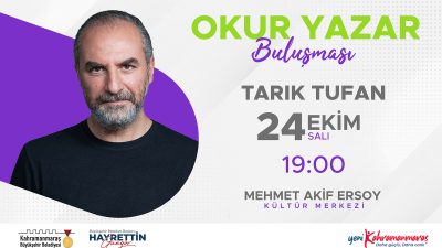 Büyükşehir Belediyesi, Türk Edebiyatı’nın önemli isimlerinden Tarık Tufan’ın katılımıyla 24