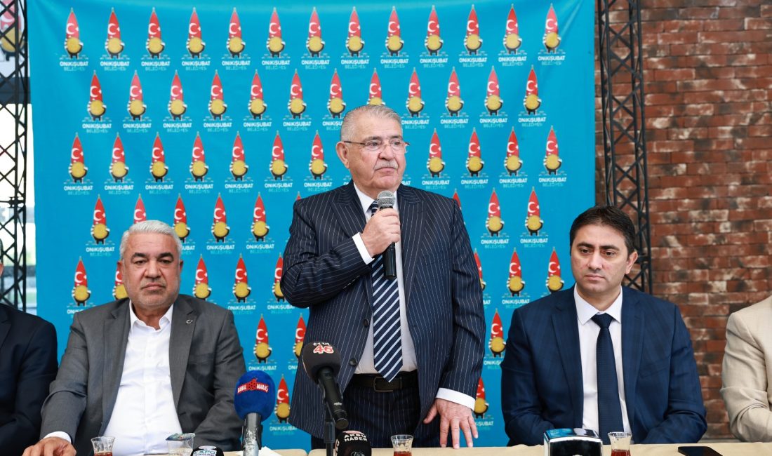 Onikişubat Belediye Başkanı Hanefi Mahçiçek, Kahramanmaraş Esnaf ve Sanatkârlar Odaları
