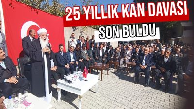 1998 yılında 2 kişinin öldürülmesi ile başlayan kan davası 25