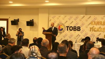 Kahramanmaraş Ticaret ve Sanayi Odası (KMTSO) ev sahipliğinde “Deprem sonrası