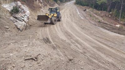 Büyükşehir Belediyesi, Andırın kırsalında ulaşımı iyileştirmek için Kuzgun, Sumaklı, Efirağızlı,