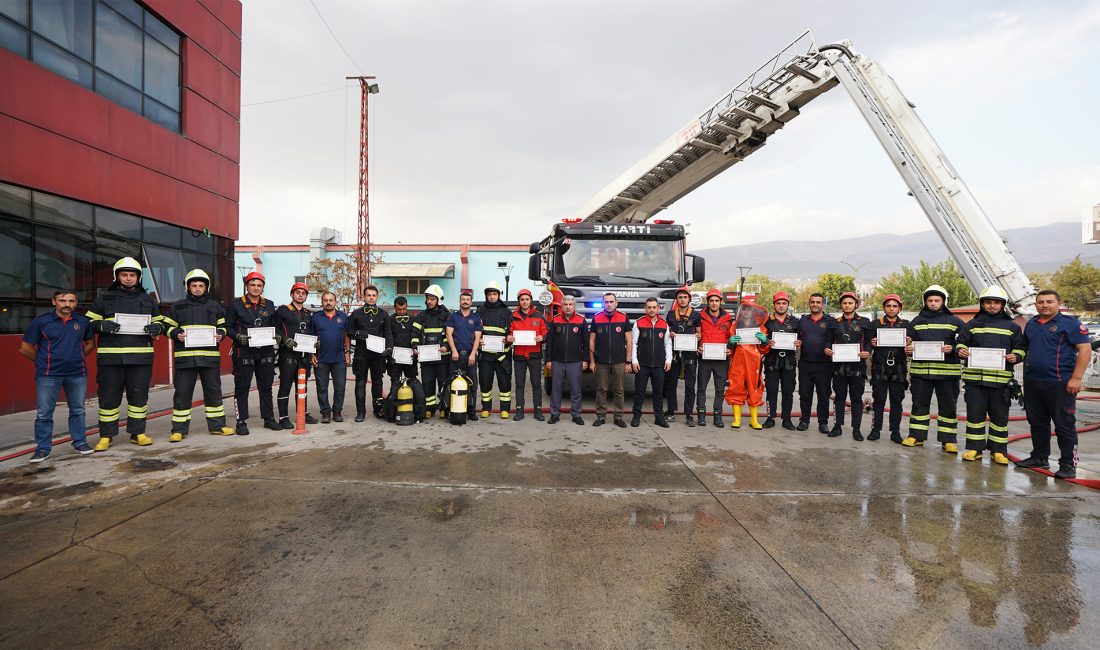 KPSS ile Büyükşehir Belediyesi İtfaiye Dairesi Başkanlığı’na atanan 19 yeni