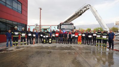 KPSS ile Büyükşehir Belediyesi İtfaiye Dairesi Başkanlığı’na atanan 19 yeni