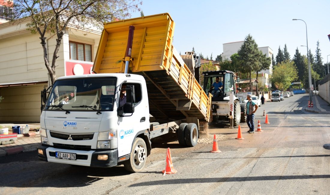 ŞEHRİN ALTYAPISI BAKIMA ALINDI KASKİ Genel Müdürlüğü ekipleri, ani yağışlara bağlı meydana gelebilecek olumsuzlukları