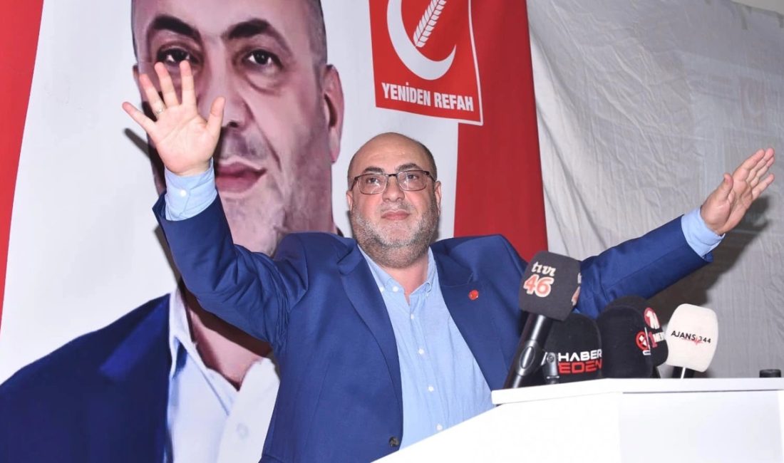 Yeniden Refah Partisi Dulkadiroğlu Belediye Başkan adayı olarak Mehmet Akpınar’ı