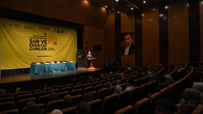 4. Uluslararası Kahramanmaraş Şiir ve Edebiyat Günleri kapsamında düzenlenen ‘Edebiyatın