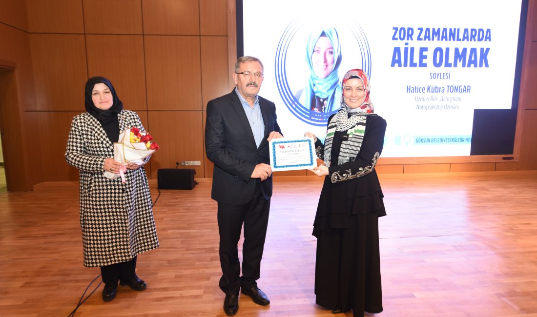 Göksun Belediyesi, Depremlerin Ardından Ailelere Moral Desteği Sağlıyor Göksun Belediyesi, Cumhuriyetin 100. Yılı’nda hizmete açtığı Göksun'un ilk Kültür