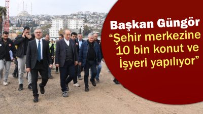 Projeye ilişkin ayrıntıları paylaşan Kahramanmaraş Büyükşehir Belediye Başkanı Hayrettin Güngör,
