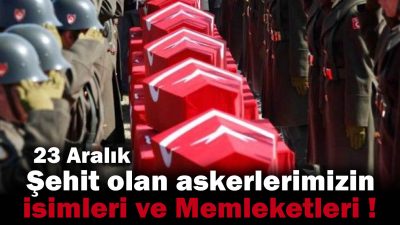 Milli Savunma Bakanlığı’ndan yapılan açıklamada, "Pençe-Kilit Harekâtı bölgesinde 23 Aralık