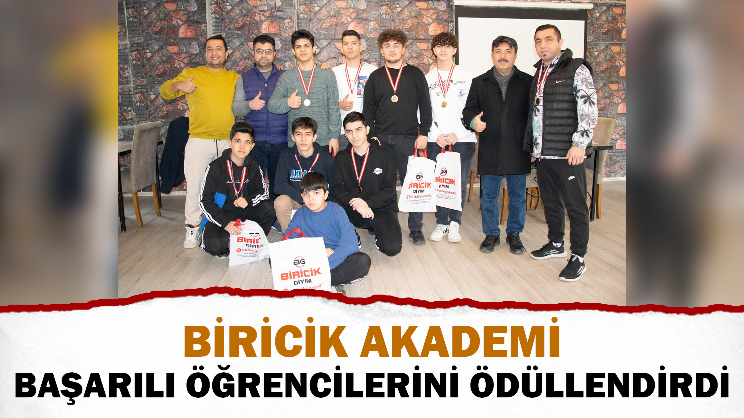 Biricik Akademi Başarılı Öğrencilerini Ödüllendirdi Kahramanmaraş’ın Onikişubat ilçesinde Yeni Nesil Eğitim vizyonu ile geleceğe sağlam