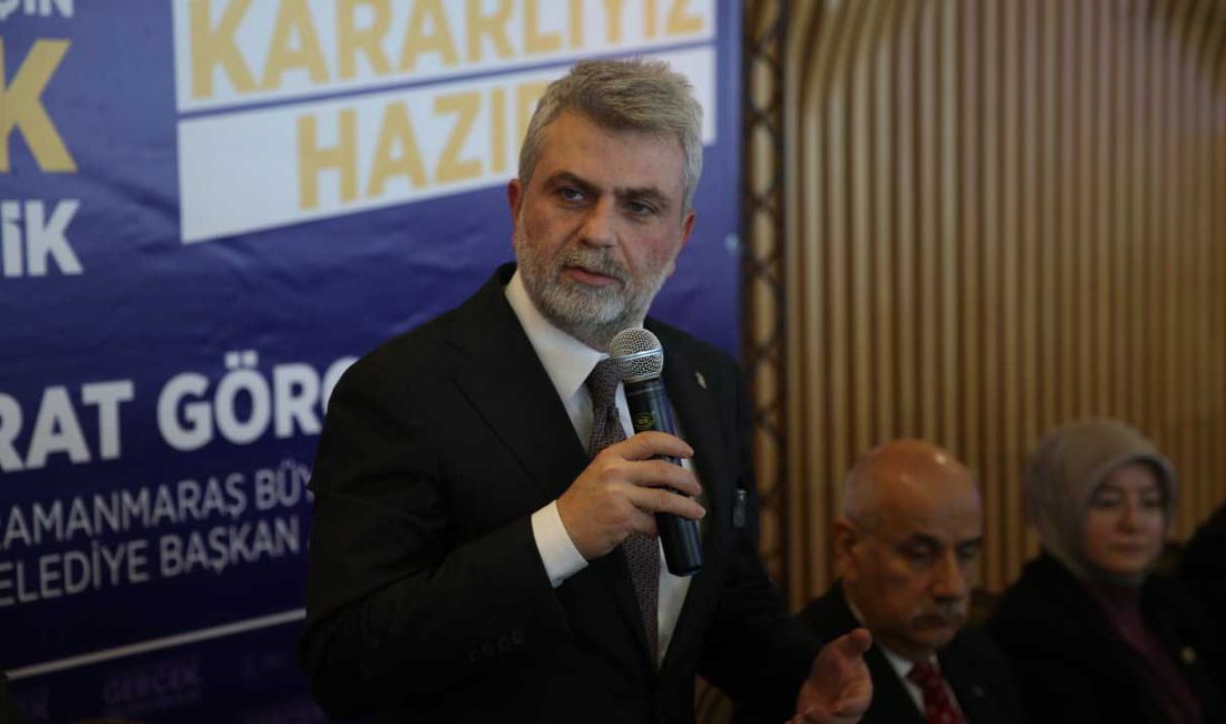AK Parti Belediye Başkan Adayı Görgel, “Yeni Kahramanmaraş’ı birlikte inşa edeceğiz” AK Parti Kahramanmaraş Büyükşehir Belediye Başkan adayı Fırat Görgel, cam