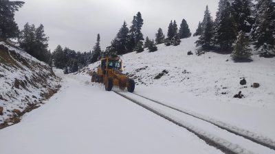 Büyükşehir Belediyesi, Göksun’un yüksek kesimleri ve kırsal mahallelerinde etkili olan