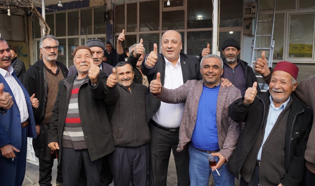 31 Mart yerel seçim çalışmalarını sürdüren Yeniden Refah Partisi Onikişubat