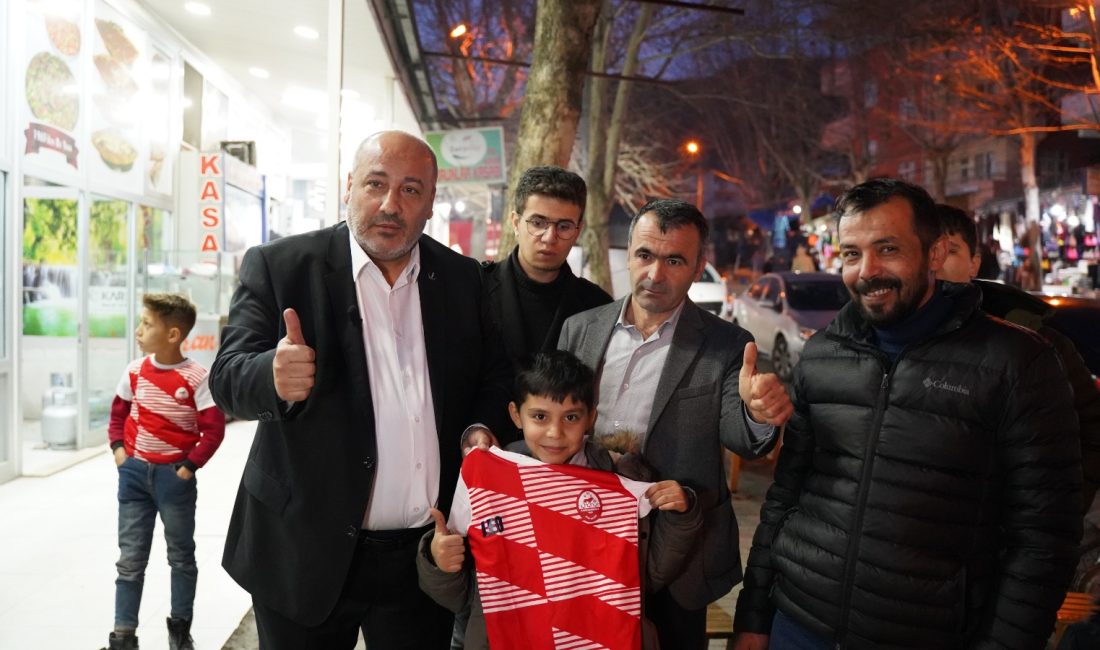 31 Mart yerel seçim çalışmaları kapsamında Tekir ve Ilıca mahallelerinde