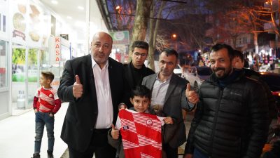 31 Mart yerel seçim çalışmaları kapsamında Tekir ve Ilıca mahallelerinde