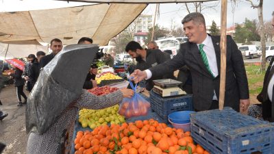 Seçim çalışmalarını ara vermeden sürdüren Yeniden Refah Partisi Kahramanmaraş Büyükşehir