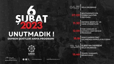 Elbistan’da, 1024 kişinin hayatını kaybettiği ve şehrin adeta hallaç pamuğuna