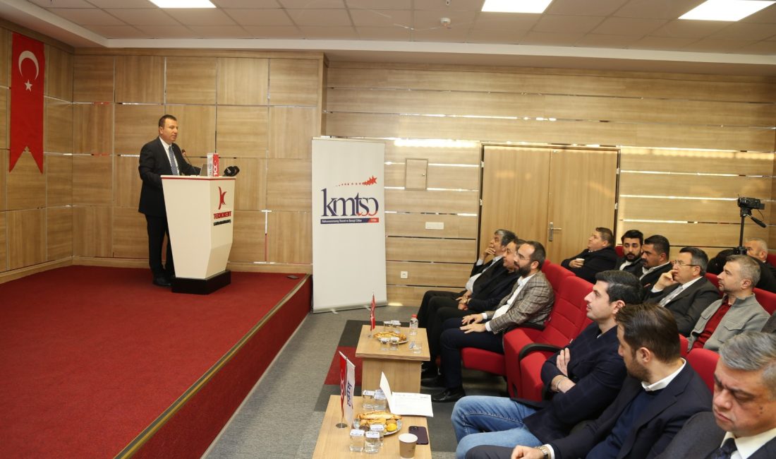 Kahramanmaraş Ticaret ve Sanayi Odası (KMTSO) Yönetim Kurulu Başkanı Mustafa