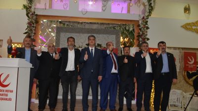  Yeniden Refah Partisi Dulkadiroğlu ilçe teşkilatına Dulkadiroğlu Muhtarlar Derneği