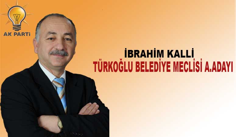 Türkoğlu köy ve kasabalarının yakinen tanıdığı ve sevdiği teknik bir