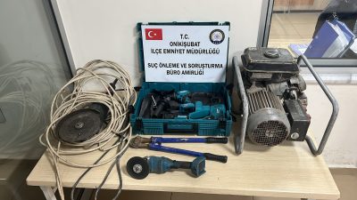 Onikişubat İlçe Emniyet Müdürlüğü, halkın huzuru ve güvenliği için hırsızlara