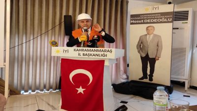 Adaylığını açıkladığı günden beri çalışmalarını aralıksız sürdüren, İYİ Parti Kahramanmaraş