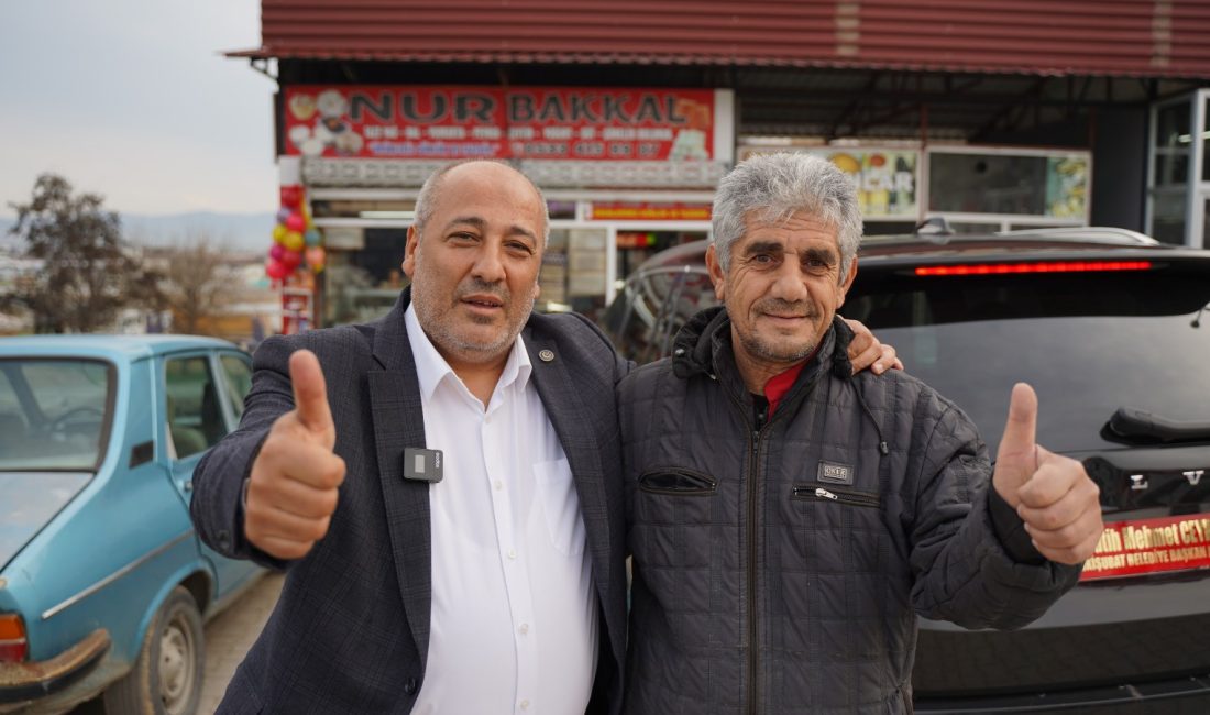 Seçim çalışmaları kapsamında Barbaros ve Gayberli Mahallesi’nde vatandaşlarla buluşan ve
