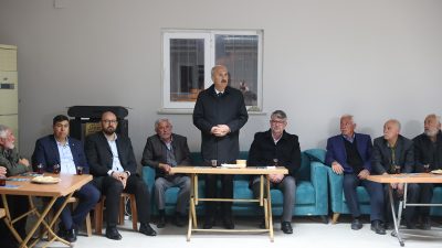 Dulkadiroğlu Belediye Başkanı Necati Okay, Dereköy ve Bulanık mahallelerinde vatandaşlarla