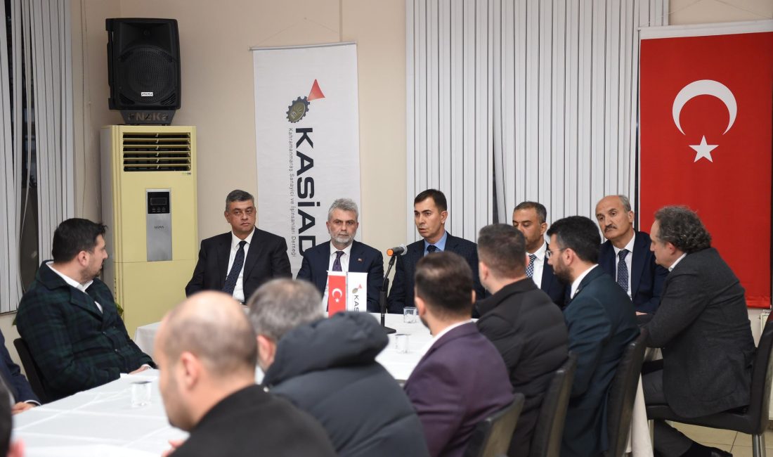 Görgel, “Teknik Odalarımızın Görüşünü Önemsiyoruz” Yerel seçim çalışmalarını teknik meslek odalarıyla sürdüren Cumhur İttifakı Kahramanmaraş