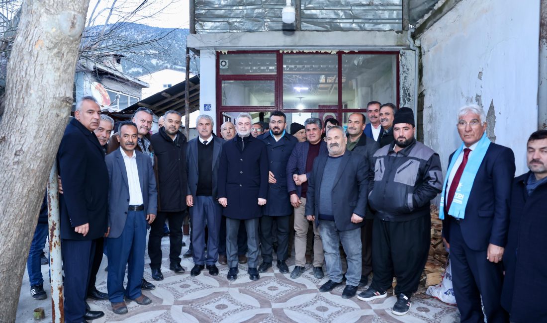 Görgel, “Tekir’in Potansiyelini Ortaya Çıkaracağız” Cumhur ittifakı Kahramanmaraş Büyükşehir Belediye Başkan Adayı Fırat Görgel, Onikişubat