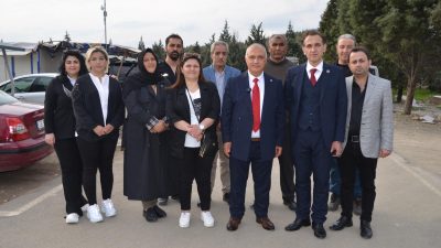 İYİ Parti Dulkadiroğlu Belediye Başkan adayı Dr. Selahaddin Can’ın depremzedeleri