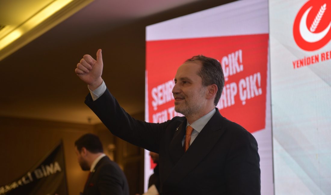 Yeniden Refah’ın Yükselişi Sürüyor Yeniden Refah Partisi Genel Başkanı Dr. Fatih Erbakan Kahramanmaraş’taki iki