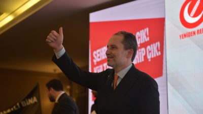 Yeniden Refah Partisi Genel Başkanı Dr. Fatih Erbakan Kahramanmaraş’taki iki