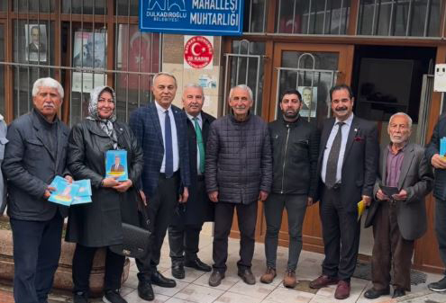 Dedeoğlu, “Vatandaşımız Yapılan Her Hizmette İyi Belediyeciliğin Farkını Görecek” Seçim çalışmalarını sürdüren İYİ Parti’nin Kahramanmaraş Büyükşehir Belediye Başkan Adayı