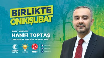 AK Parti Onikişubat Belediye Başkan Adayı Hanifi Toptaş'ın Proje Tanıtım