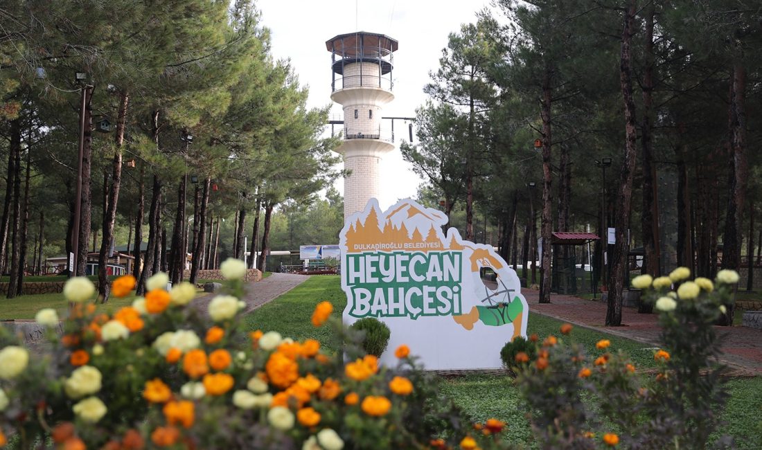 Dulkadiroğlu’nun Tesisleri Bayramın İkinci Günü Hizmetinizde Dulkadiroğlu Belediyesi Yalnız Ardıç Mesire alanı ve Heyecan Bahçesi bayramın