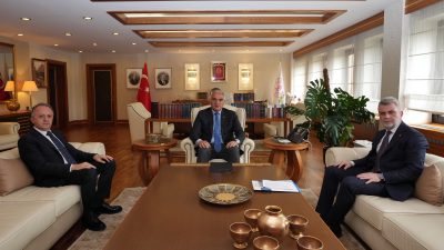 Kültür ve Turizm Bakanı Mehmet Nuri Ersoy ile bir araya