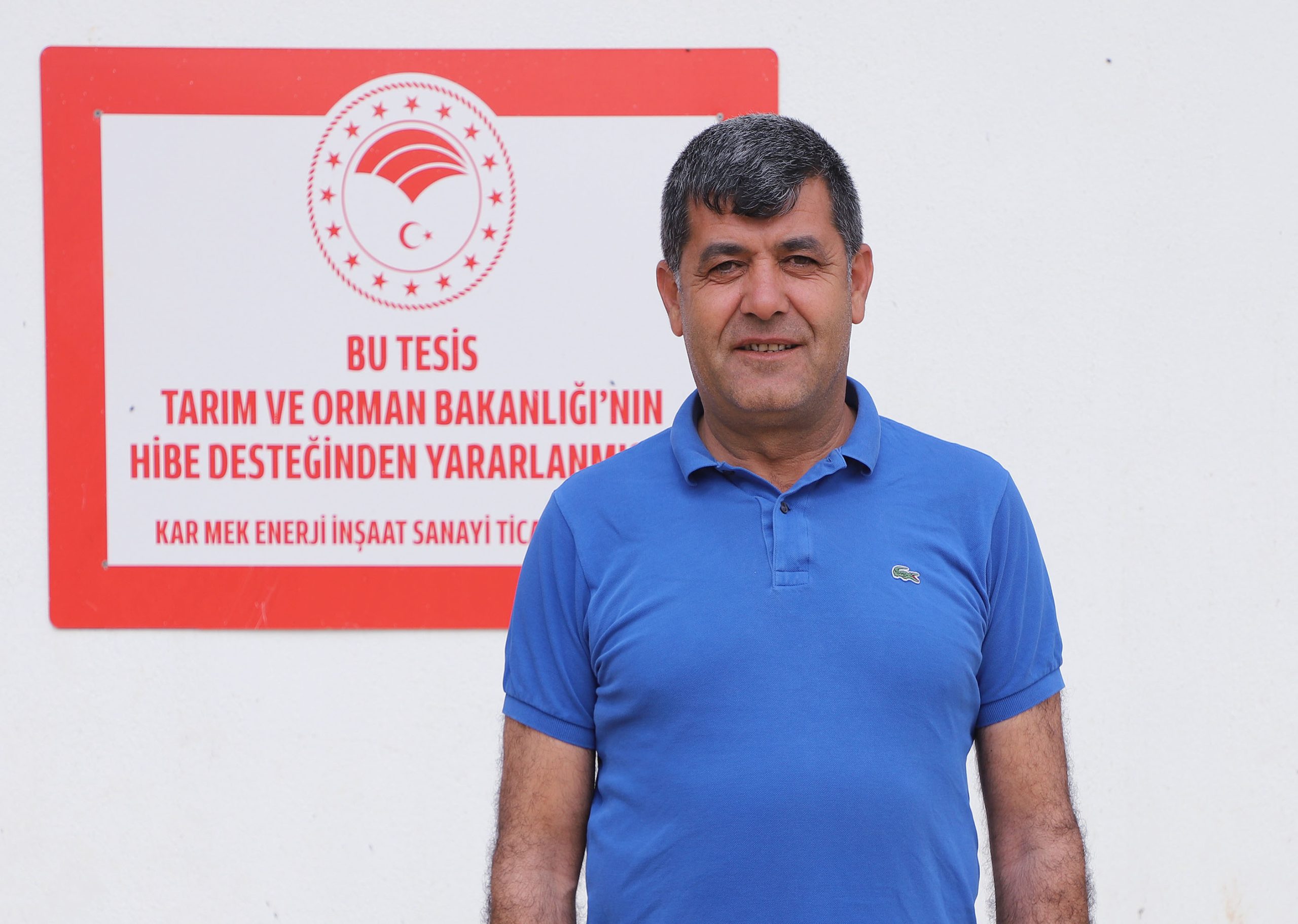 Kahramanmaraşlı girişimci Mehmet Kocakaya, Yüzde 50 hibe desteğiyle hem çiftliğini