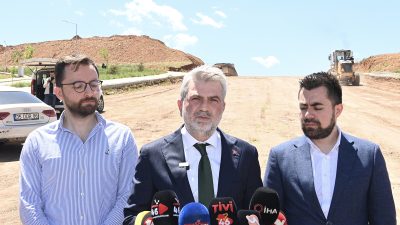 Onikişubat Önsen bölgesinde kalıcı konutlara ve inşa edilecek şehir hastanesine