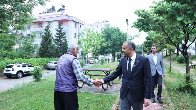 Onikişubat Belediye Başkanı Hanifi Toptaş, Park ve Bahçeler Müdürlüğü’nün park