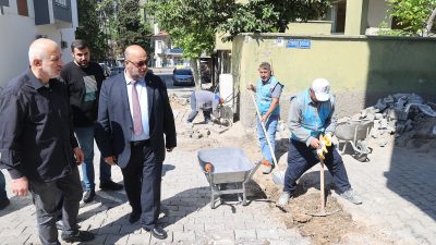 Dulkadiroğlu Belediye Başkanı Mehmet Akpınar, 21 noktada devam eden çalışmaları