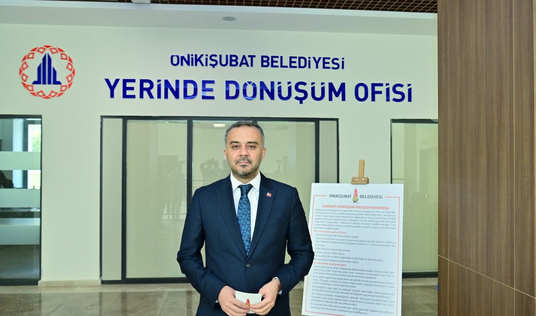Depremin etkilerini ortadan kaldırarak daha güçlü ve daha dirençli Onikişubat’ı