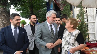 Afşin ve Elbistan’da bir dizi ziyaret ve incelemelerde bulunan Başkan