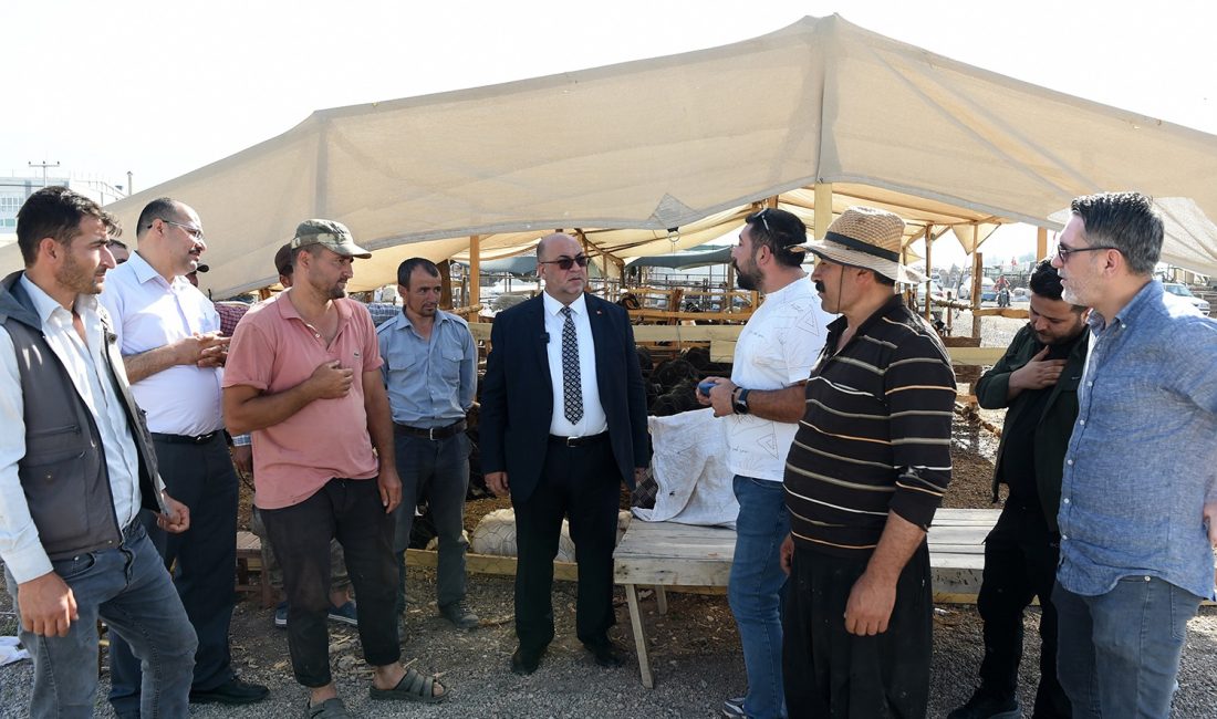 Dulkadiroğlu Belediye Başkanı Mehmet Akpınar, yaklaşan Kurban Bayramı öncesinde Geçici