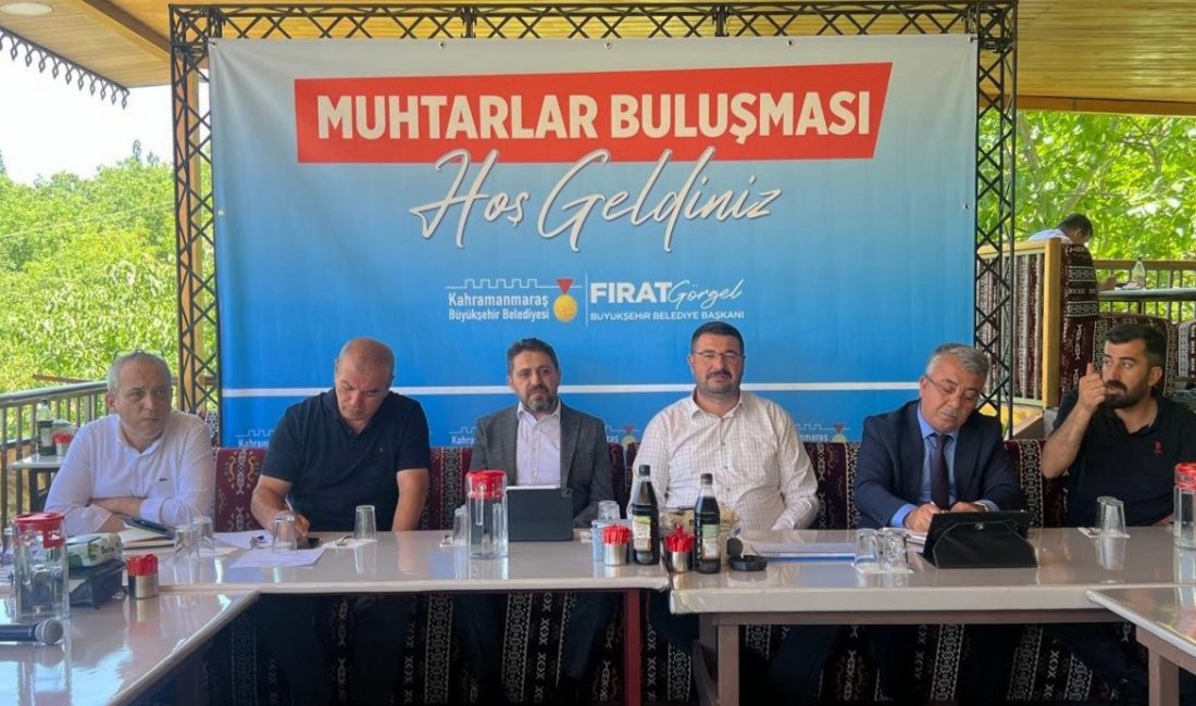 Çağlayancerit ve Türkoğlu’nda Muhtarlarla Toplantı Yapıldı Büyükşehir Belediyesi, yerleşim yerlerinin ihtiyaç ve önceliklerinin belirlenmesi noktasında Elbistan,