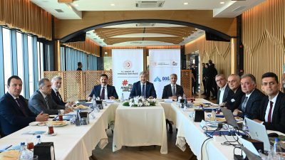 Kahramanmaraş’ta yapılan DOĞAKA 114. Yönetim Kurulu Toplantısı’na katılan Başkan Görgel,