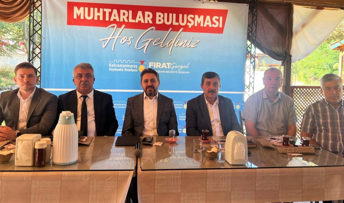 Büyükşehir Belediyesi, “Muhtarlar Buluşması” programını Göksun’da sürdürdü. Tarımsal Hizmetler ve